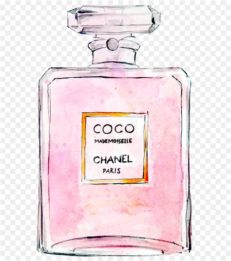 pink chanel drawing